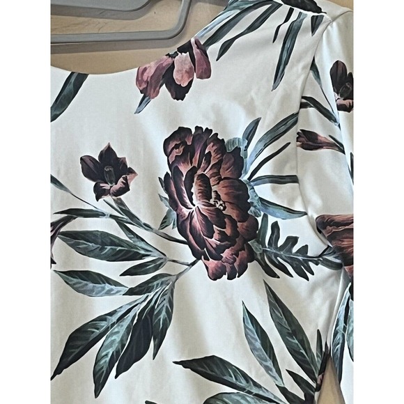 MALAI •Women M• Chacalal Nilo One Piece Long Sleeve Floral Swimsuit NWT $218 - Picture 7 of 13